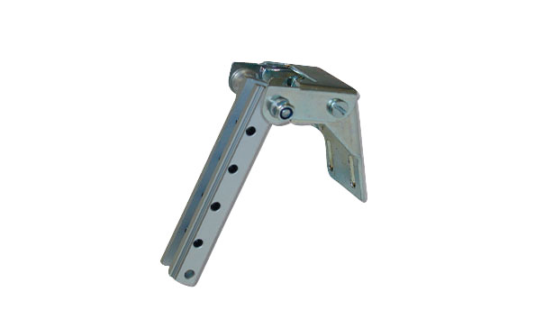 Zubehör Schiebeklappkonsole  K27/B/XL Schiebeklappkonsole K27/B/XL aus galvanisch verzinktem Stahl, Aluminium und Edelstahl. Höhenverstellbare Konsole zur Montage von Linearantrieben der Serien M2, M5 und easySync mit ihrer Schmalseite an Fensterrahmen, Lichtkuppeln oder Dachklappen. Befestig