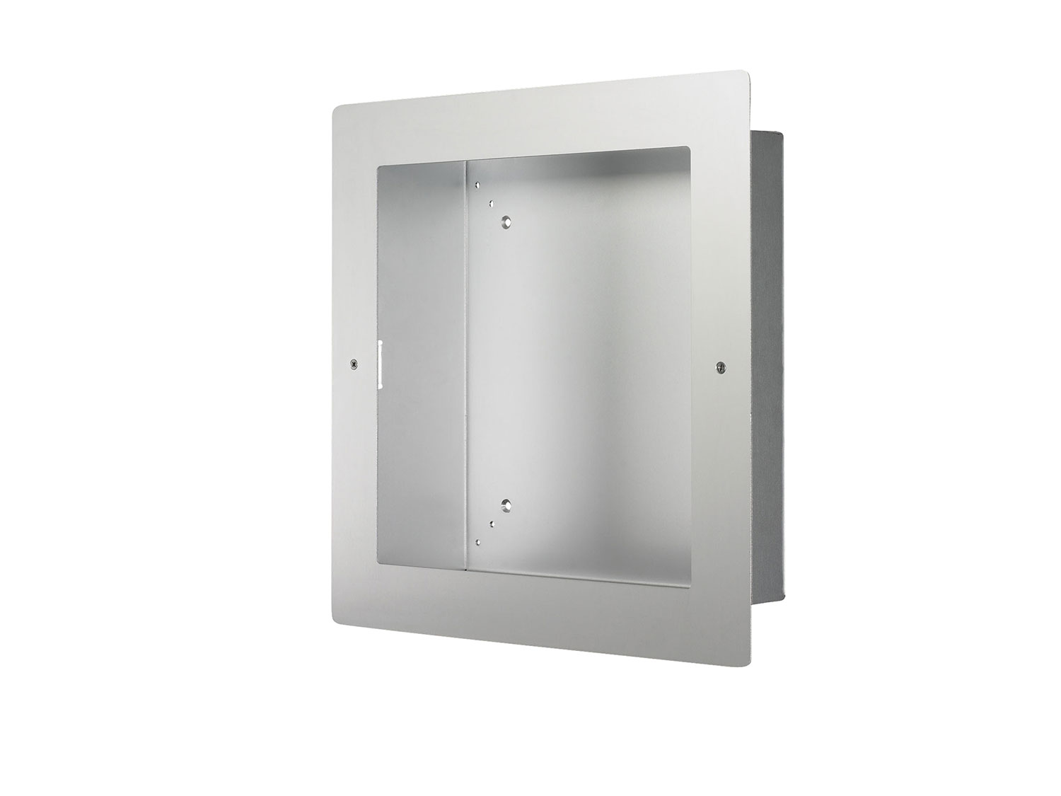 Unterputz-Einbauset für Kompaktzentrale 4a und 4/M mit Blendrahmen für flache Wandmontage