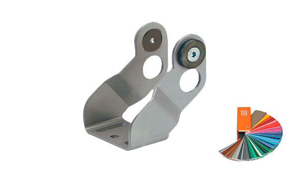 Zubehör Klemmrahmenkonsole K29 inRal-Farbe lackiert Klemmrahmenkonsole K29 von Kingspan STG – vielseitige Halterung zur Befestigung von Fensterantrieben in RWA- und Lüftungssystemen.