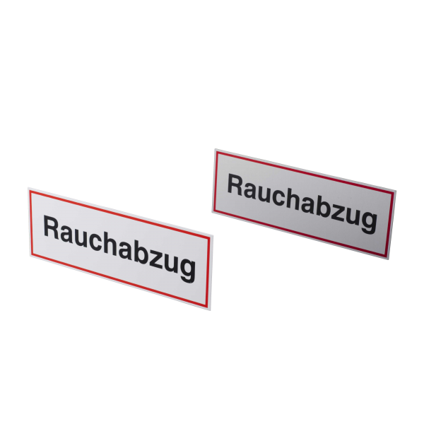 HR-9/K “Rauchabzug” sign
